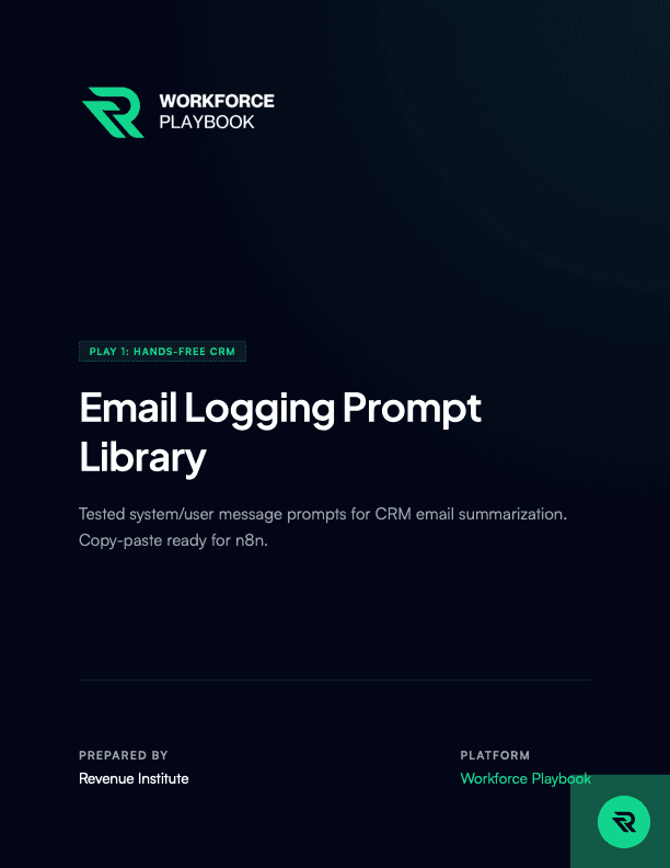 Preview of Email Logging Prompt Library